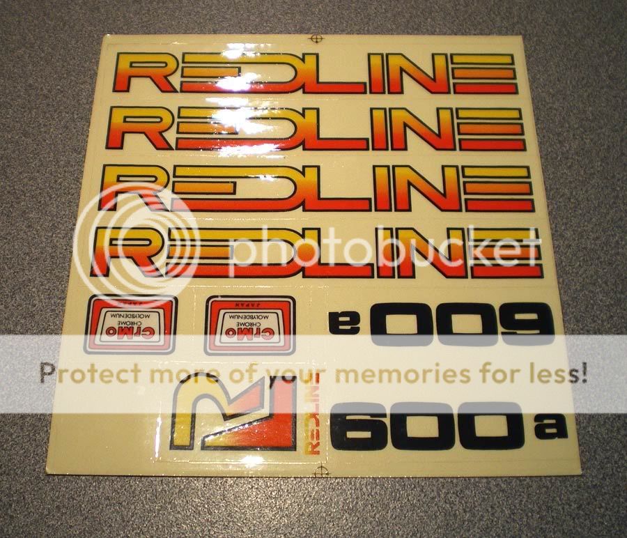 REWARD If you can find these REDLINE Decals!